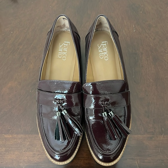 Franco Sarto Carolynn Loafers in Burgundy - Picture 1 of 5